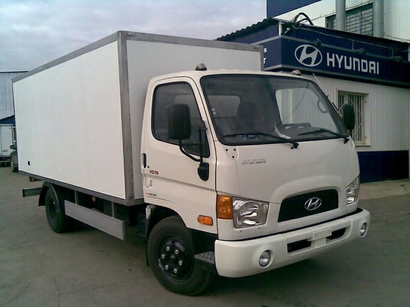 Хендай HD 78 изотермический фургон