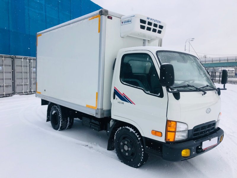 Фото Hyundai с рефрижератором
