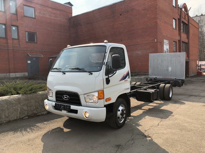 Hyundai hd78 изотермический фургон