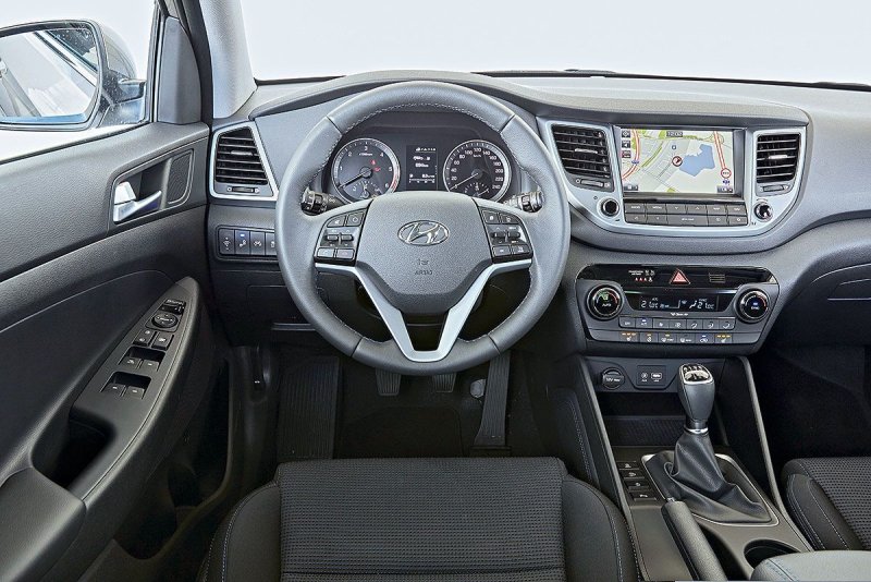 Hyundai Tucson внутри