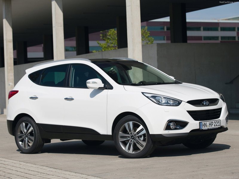 Hyundai кроссовер ix35 синий