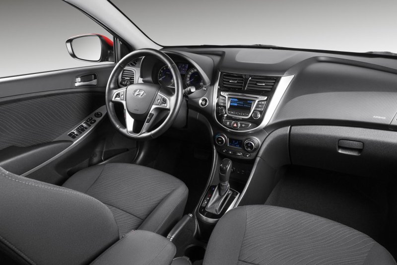 Hyundai Solaris 2015 салон