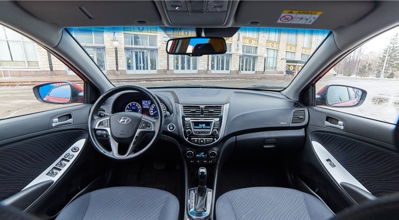 Hyundai Solaris 2014 салон