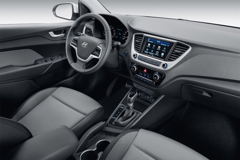 Hyundai Solaris 2018 салон