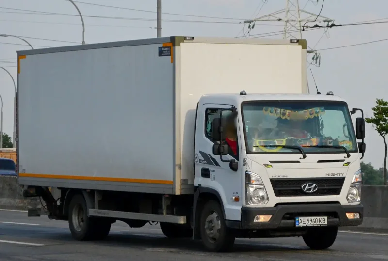 Hyundai Mighty ex8 шасси