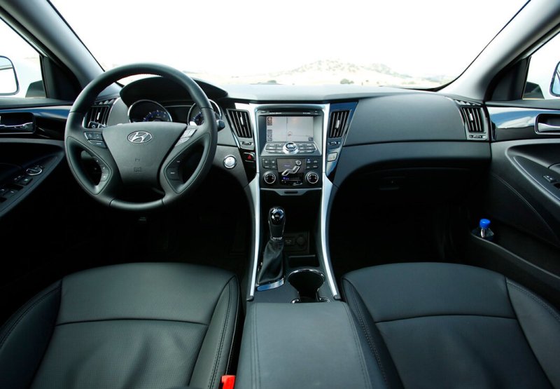Hyundai Sonata NF 2007 салон