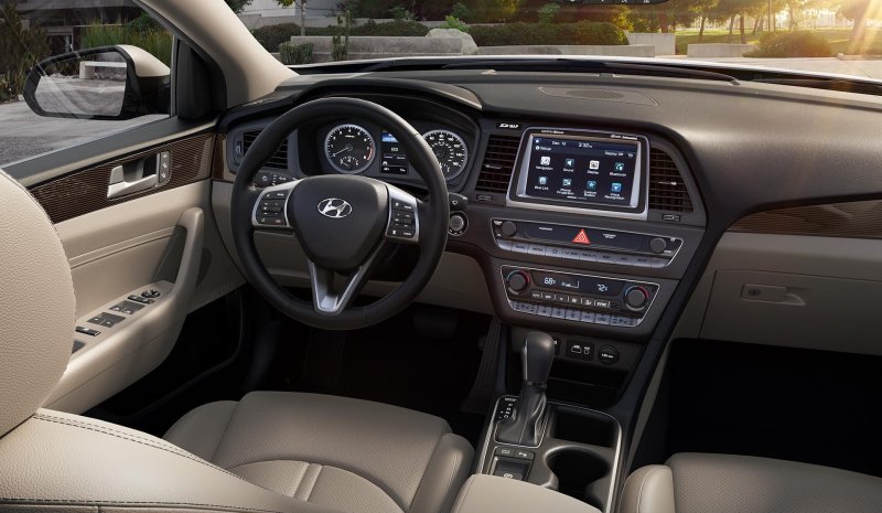 Hyundai Sonata 2015 салон
