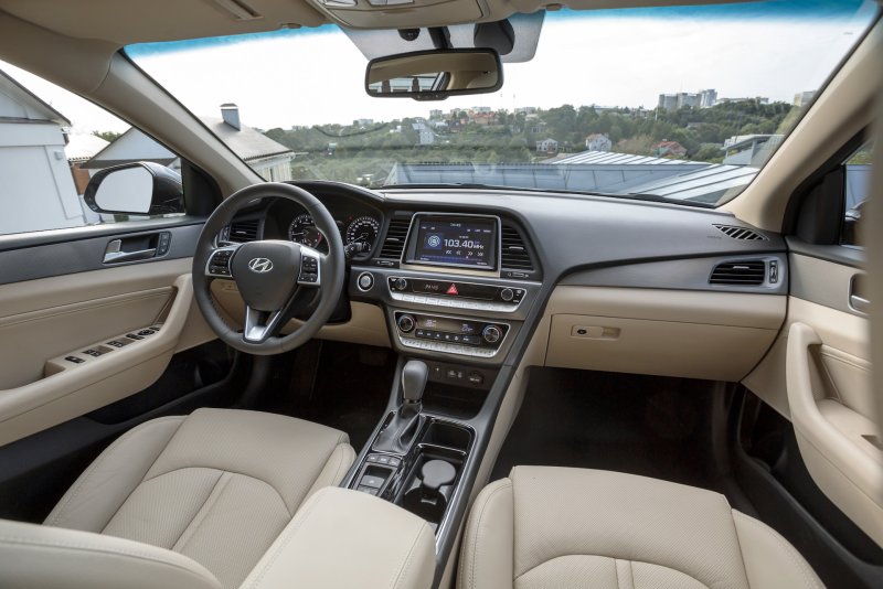 Hyundai Sonata 2018 салон
