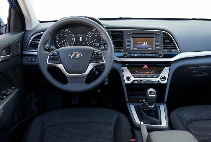 Hyundai Elantra 2018 салон