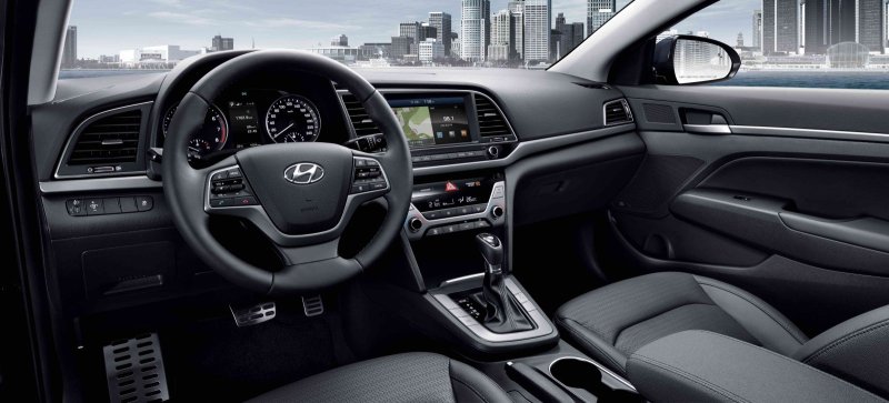 Hyundai Elantra 2017 Interior