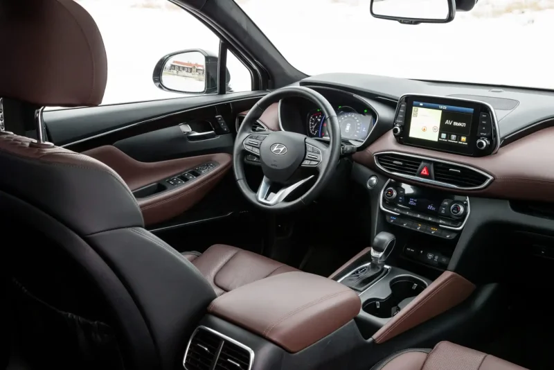 Hyundai Santa Fe 2021 салон