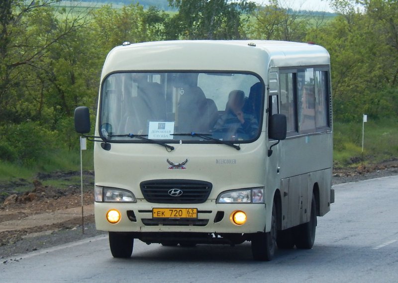 Hyundai County салон