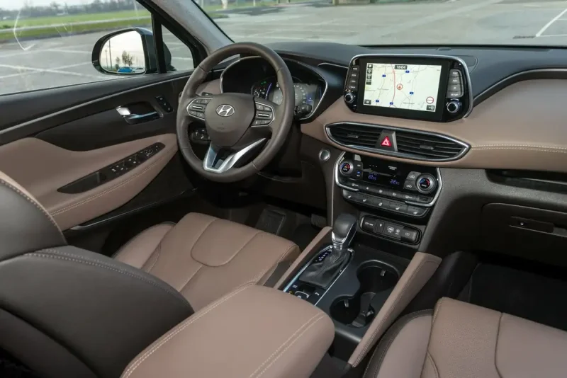 Hyundai Santa Fe 2019 салон