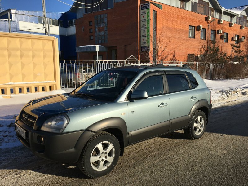 Hyundai Tucson модель 2007 2008