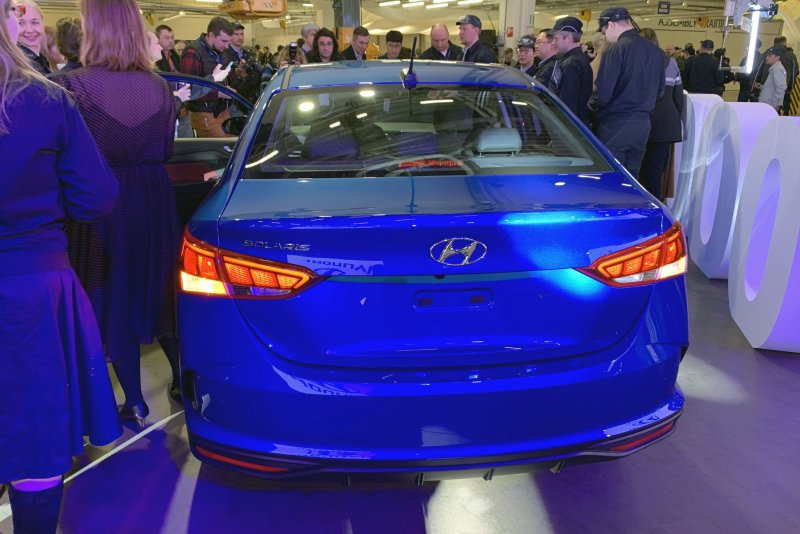 Hyundai Solaris 2020 салон