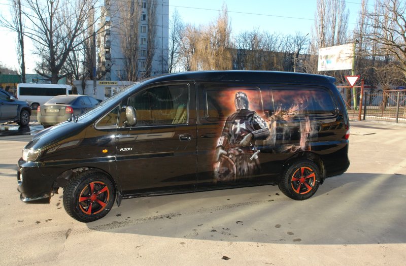 Hyundai h200 салон