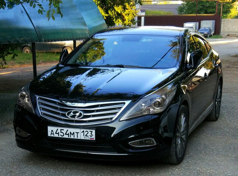 Hyundai Grandeur 2015 салон