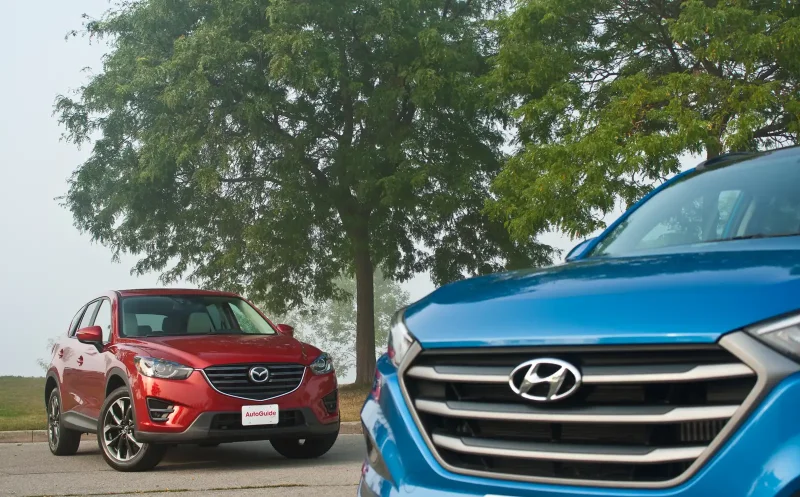 Mazda cx5 и Хендай Туксон