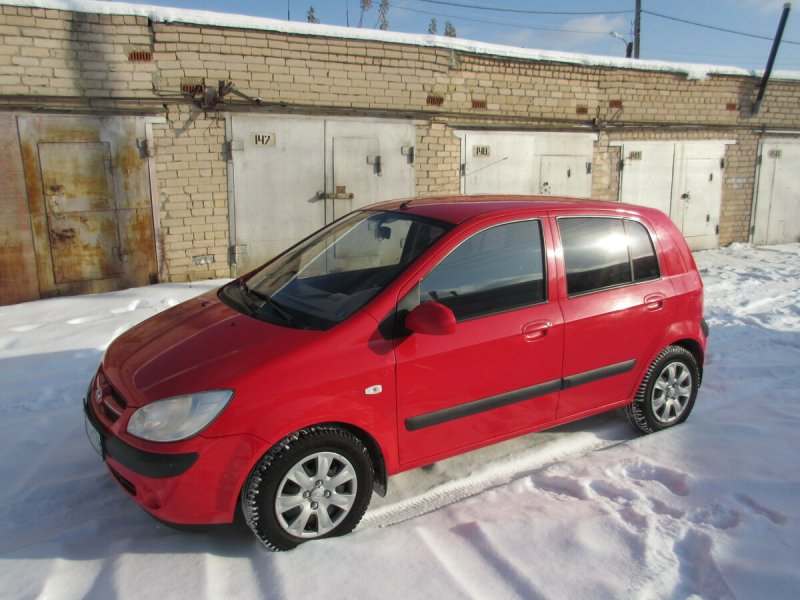 Хендай Гетц 2008 черный