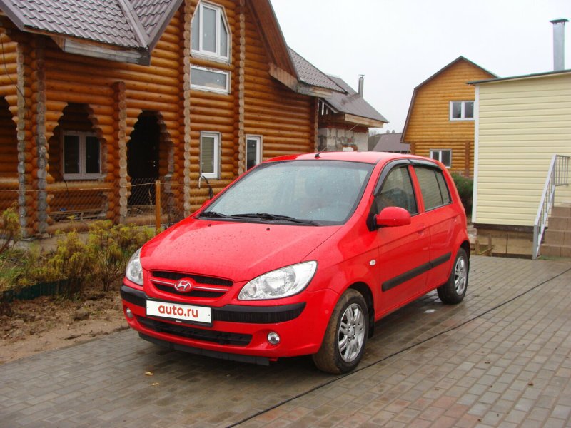 Hyundai Getz 2010 зима