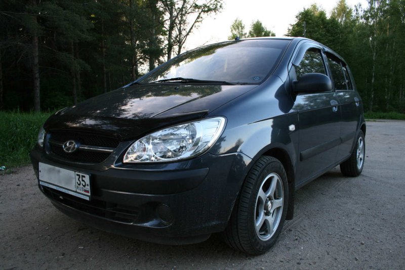Hyundai Getz 2008 синий