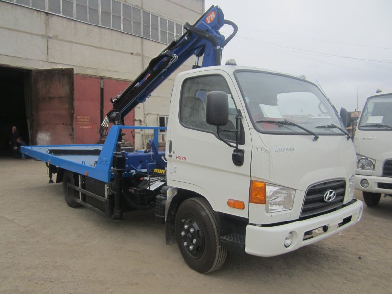 Hyundai HD 78 манипулятор