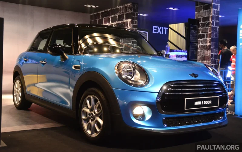 Mini Cooper f55 Blue