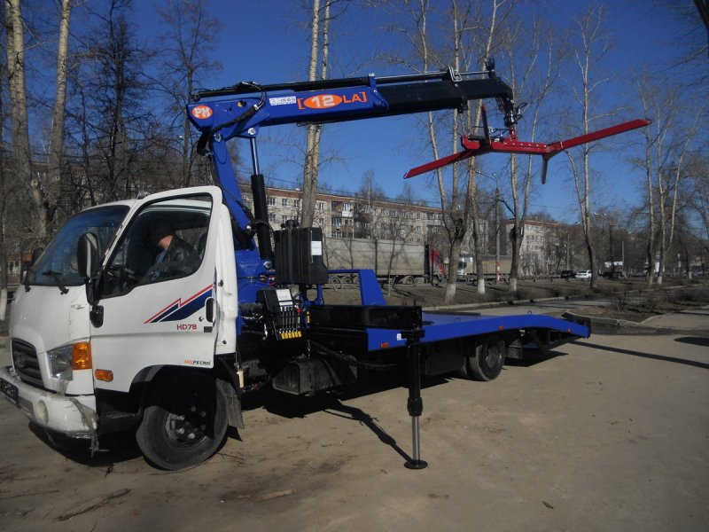 Эвакуатор Hyundai HD 78