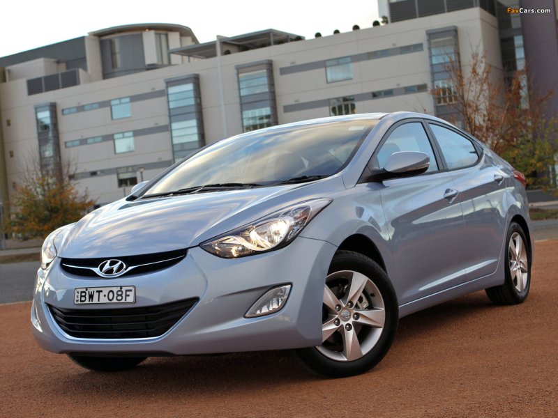 Hyundai Elantra 2011 года