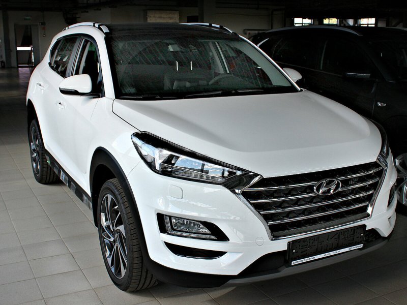 Hyundai Tucson 2019 белый