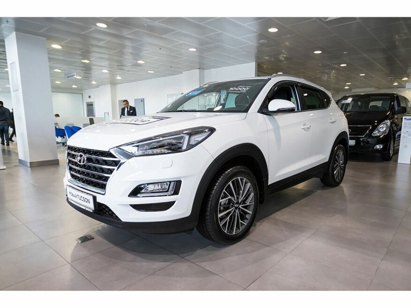 Hyundai Tucson 2019 белый