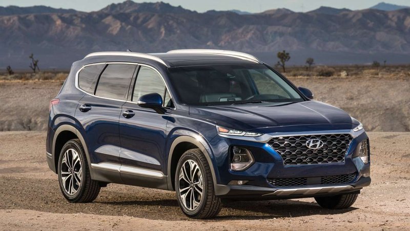 Hyundai Santa Fe 2020 салон
