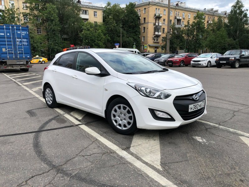 Хендай i30 в грязи