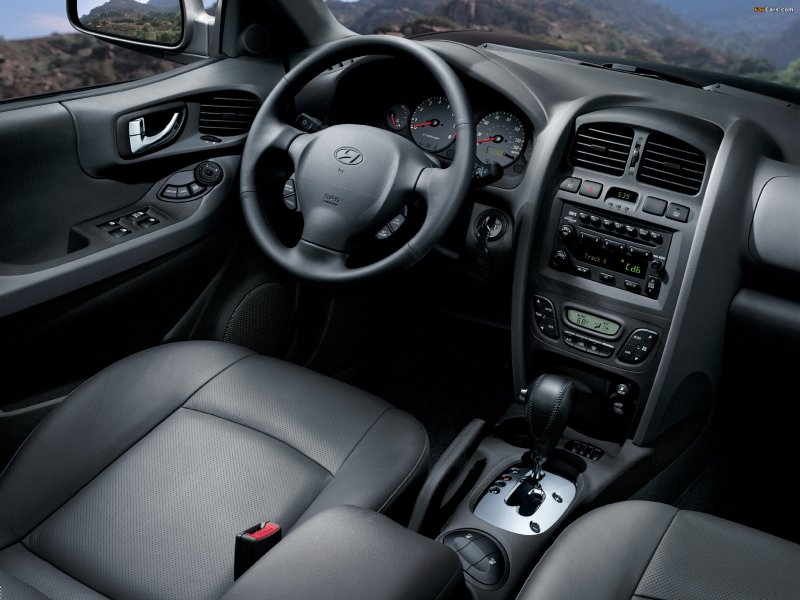 Hyundai Santa Fe Classic 2007 салон