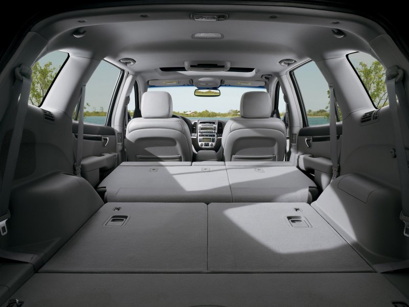 Hyundai Santa Fe, 2007 трансформация салона
