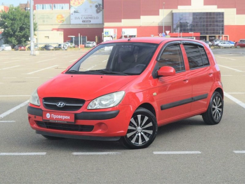 Hyundai Getz 1.4 2008 салон