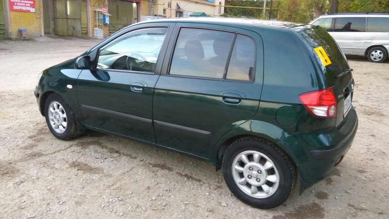 Hyundai Getz, 2007 черный