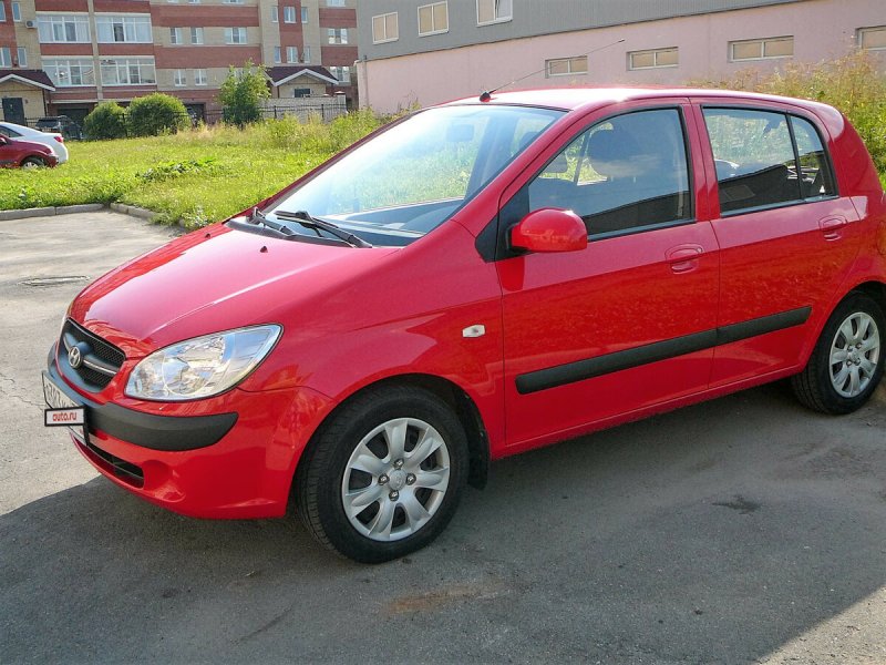 Hyundai Getz 2008 салон