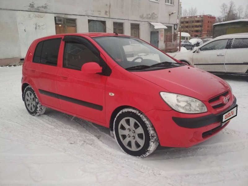 Hyundai Getz 2008 внутри