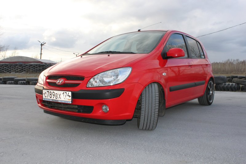 Hyundai Getz 2004 салон