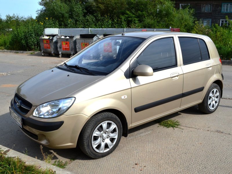 Hyundai Getz 2007 салон
