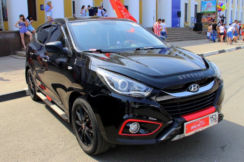 Hyundai ix35 2017 черная