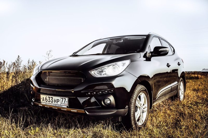 Hyundai ix35 антихром