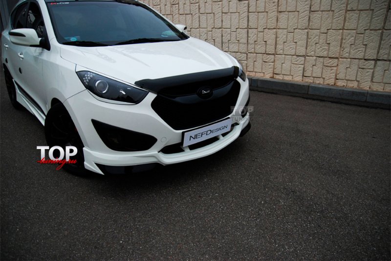 Хендай ix35 тюнинг бампер Тигго