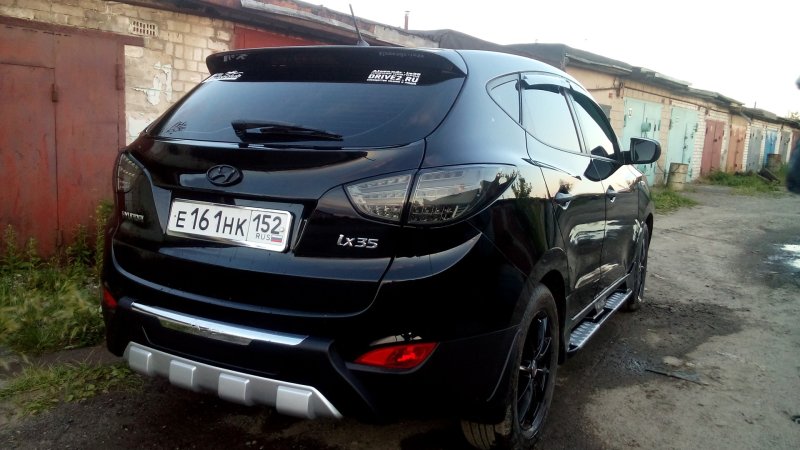 Hyundai ix35 тюнинг салона