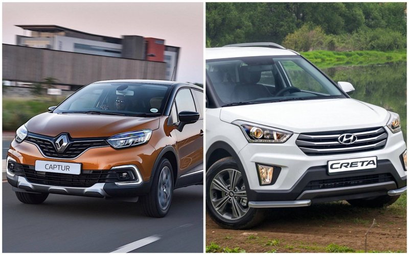 Hyundai Creta и Веста