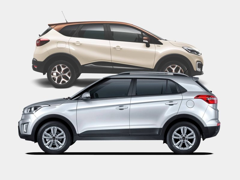 Hyundai Creta Renault Captur