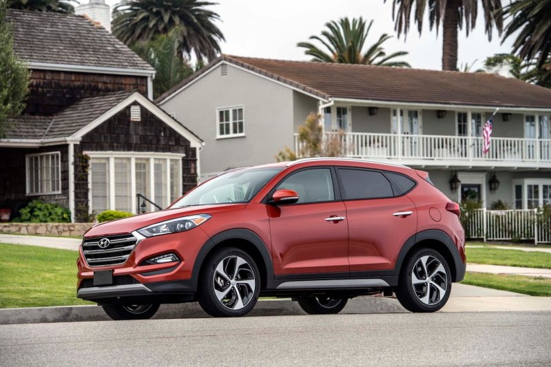 Hyundai Tucson 2018 черный