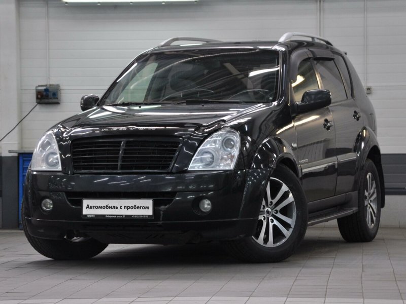 SSANGYONG Rexton 2008 серебряный