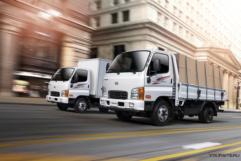 Грузовой фургон Hyundai hd78